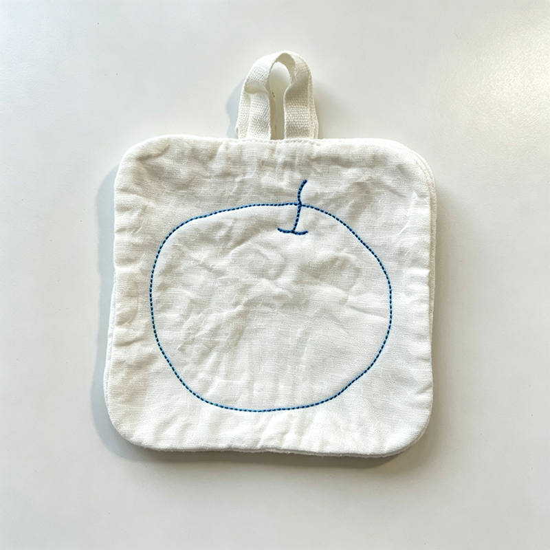 CouldNook Apple Bird Drink Coaster - Warm Table Accent