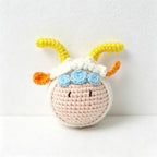 CouldNook Yarn Zodiac Doll Keychain - Twelve Animal Characters