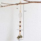 CouldNook Coastal Bell Hanging - Beads and Cutouts