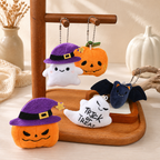 CouldNook Halloween Plush Bag Charm - Ball-Chain Character Hanging Designs