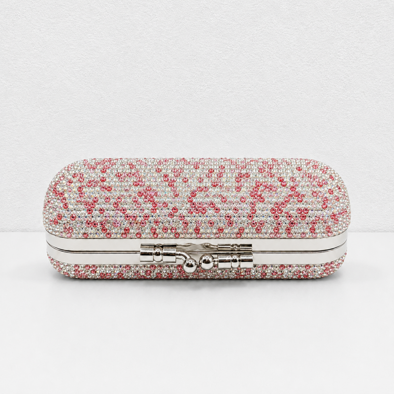 CouldNook Rhinestone Lipstick Case - Crystal Mirror Box