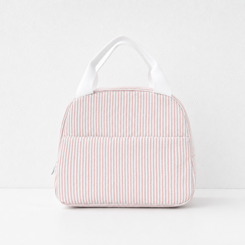 CouldNook Ribbed Lunch Bag - Rounded Top and Front Pocket