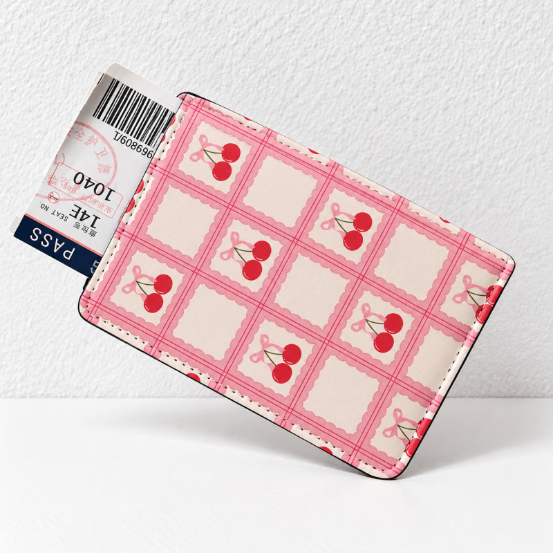 CouldNook Patterned Passport Cover - Floral Prints and Bow Details for Travel