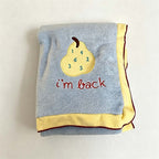 CouldNook Fruit Motif Towel Collection - Contrasting Borders And Embroidery