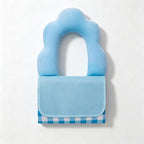 CouldNook Gingham Picnic Mat - Scalloped Carry Handle Collection