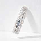 CouldNook Rhinestone Perfume Atomizer - Viewing Window and Bottom Refill Opening