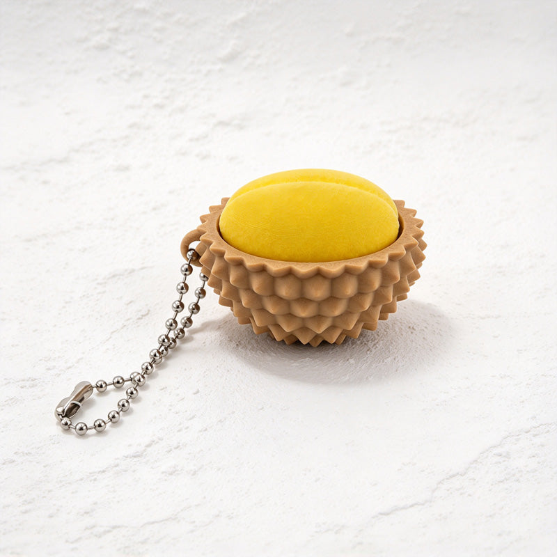 CouldNook Fruit Clicker Keychain - Textured Miniature Base