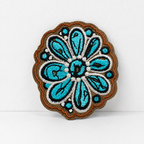 CouldNook Western Embroidered Patch - Boots Cactus and Rodeo Designs