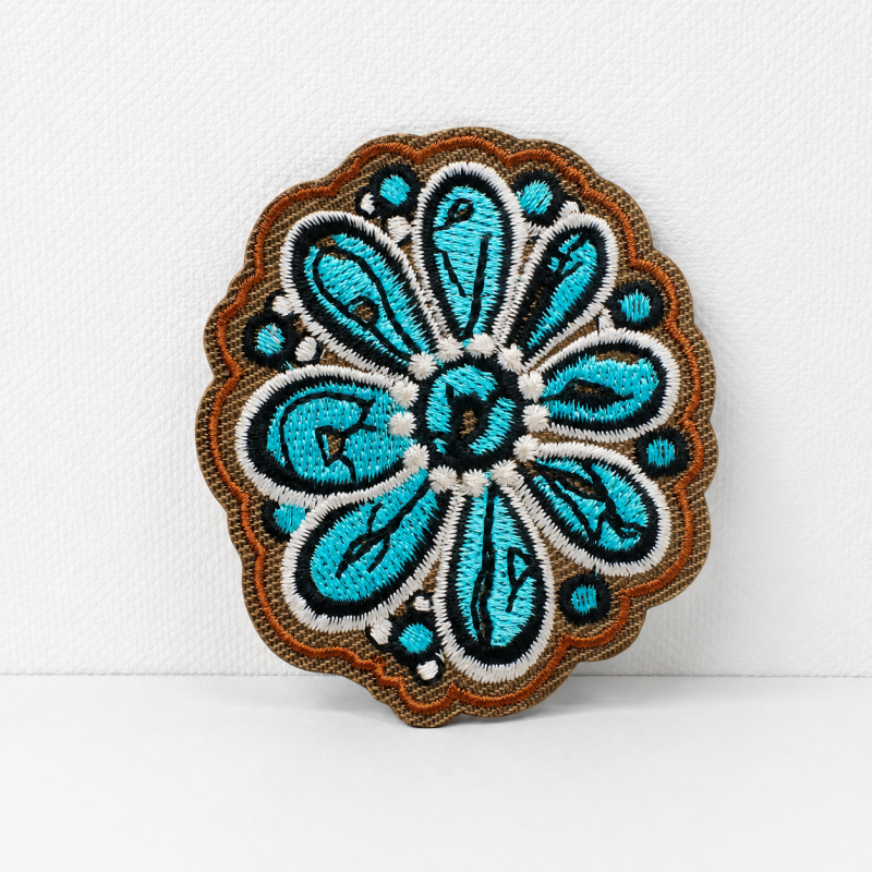 CouldNook Western Embroidered Patch - Boots Cactus and Rodeo Designs