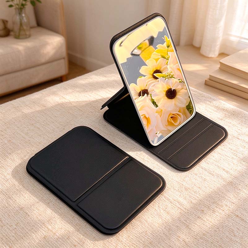 CouldNook Folding Pocket Mirror - Tabletop Cover Stand