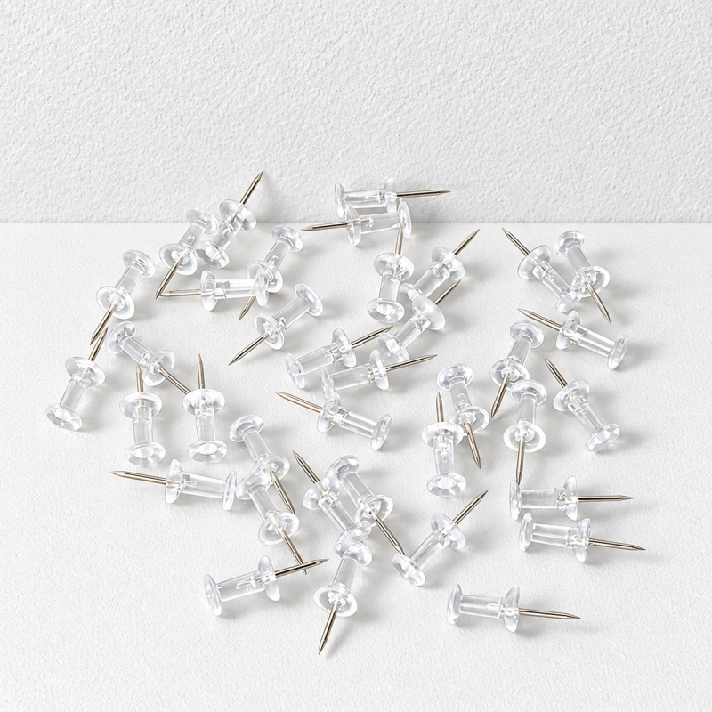 CouldNook Clear Push Pin Clip - Seven Display Attachment Options