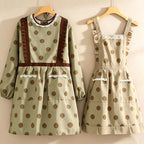CouldNook Long-Sleeve Apron Smock - Multiple Layered Styles Collection