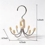 CouldNook Rotating Wardrobe Hook Clip - Thoughtful Travel Companion