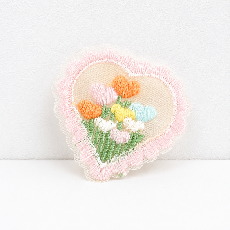 CouldNook Framed Floral Patch - Lace Border and Flower Designs