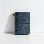 CouldNook Mini Vintage Embossed Carved - Leather Traveler’s Notebook