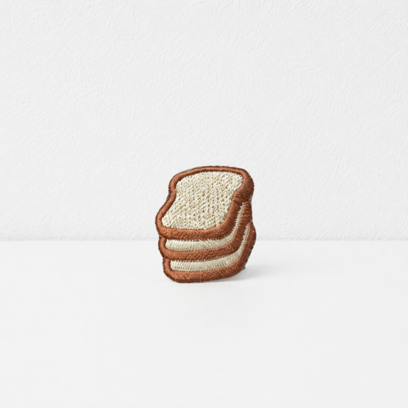 CouldNook Coffee Bakery Embroidered Patch - Iron-On Food Motifs