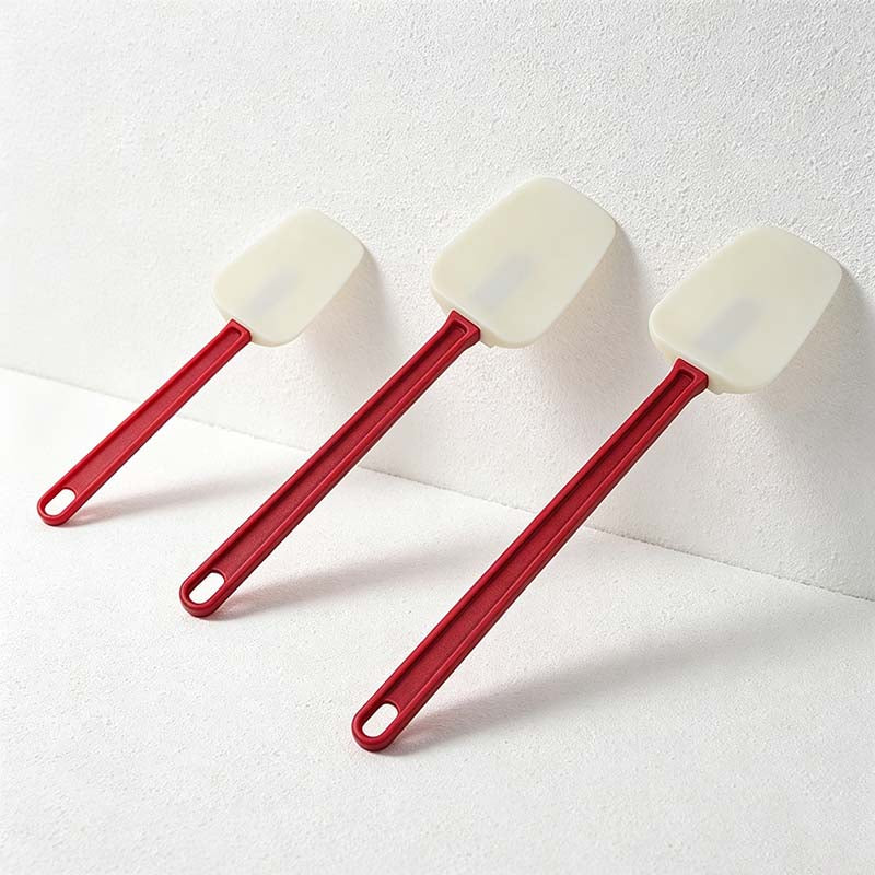 CouldNook Silicone Baking Spatula - Long Handle and Shaped Head Options
