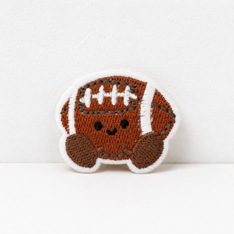 CouldNook Sports Character Embroidered Patch - Fourteen Playful Motif Options