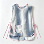 CouldNook Striped Smock Apron - Easy Slipover Kitchen Tunic