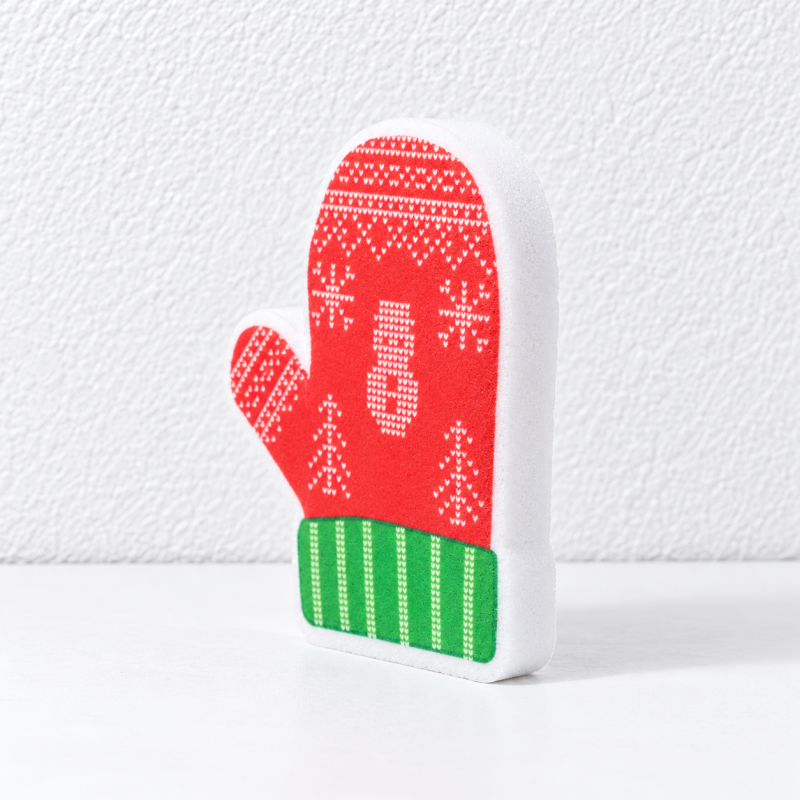 Christmas Dishwashing Sponges in Four Festive Shapes