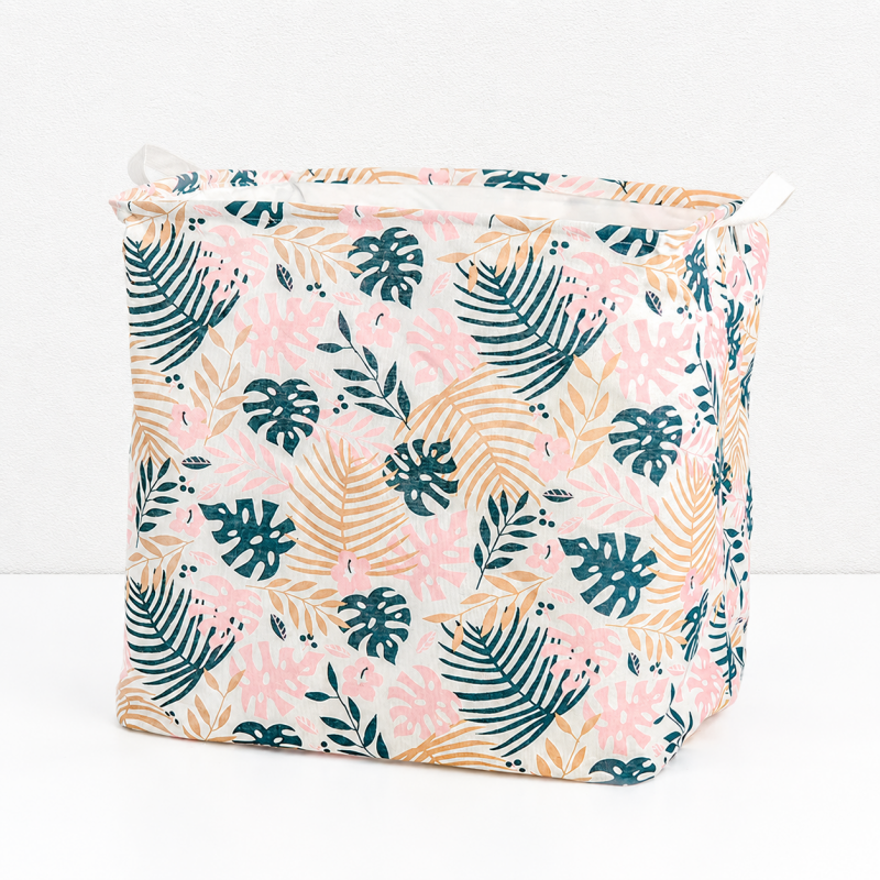 CouldNook Printed Laundry Hamper - Tall Foldable Storage Form