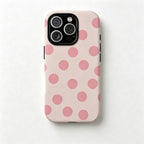 CouldNook iPhone 17 Series 2-in-1 Colorful Polka Dot Phone Case - Playful Pattern Cover