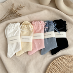 CouldNook Lace Trim Ankle Socks - Soft Outfit Accent