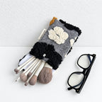 CouldNook Patterned Eyeglass Pouch - Long Shape and Snap Flap