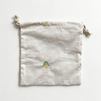 CouldNook Scenic Embroidery Drawstring Organizer Bag - Neat Corner Addition