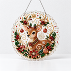 CouldNook Diamond Painting Hanging Ornament Kit - Seasonal Designs And Chain