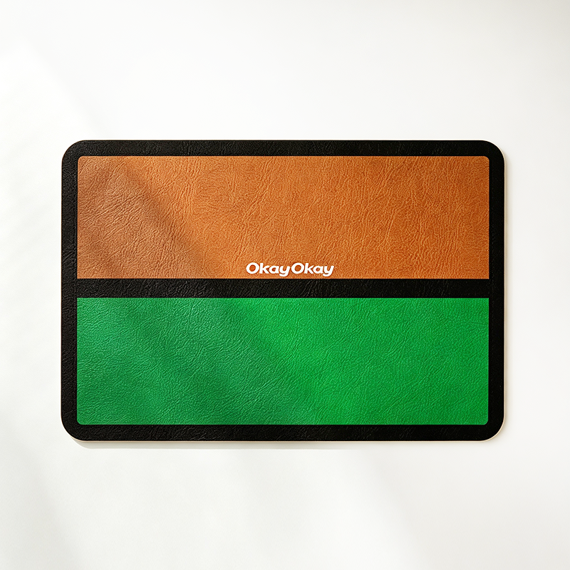 CouldNook Color Block Table Placemat - Dining Table Accent