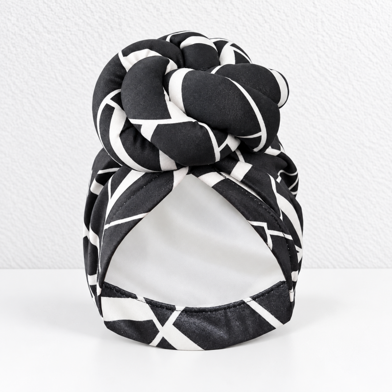 CouldNook Turban Headwrap - Oversized Rosette Knot