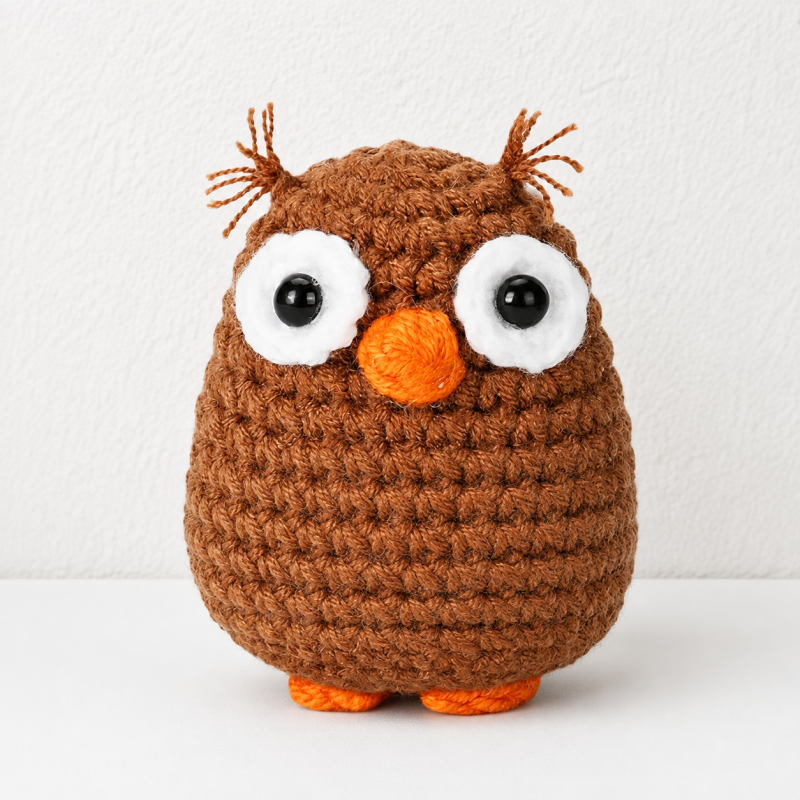 CouldNook Yarn Character Doll Ornament - Assorted Animal Shapes