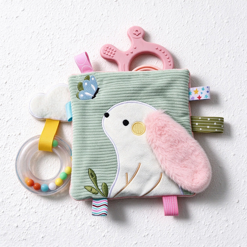 Bird Sensory Comfort Cloth with Ribbon Tabs