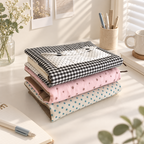 CouldNook Fabric Notebook Cover - Snap Pen Pocket Panel