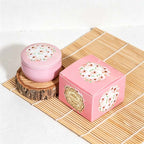CouldNook Patterned Tin Scented Candle - Decorative Lid And Floral Wax Accents
