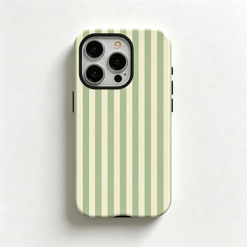 CouldNook  iPhone 17 Series 2-in-1 Candy Stripe Phone Case - Colorful Linear Cover