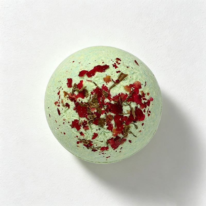 CouldNook Maria Rose Scent Bath Bomb - Red Botanical Sphere