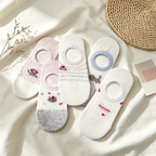 CouldNook Cat Motif No Show Socks - Casual Shoe Accent