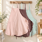 CouldNook Pocket Kitchen Apron - Polka Dot Pattern Kitchen Wear