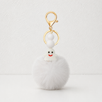 CouldNook Halloween Keychain Charm - Beaded Loops and Rope Motifs