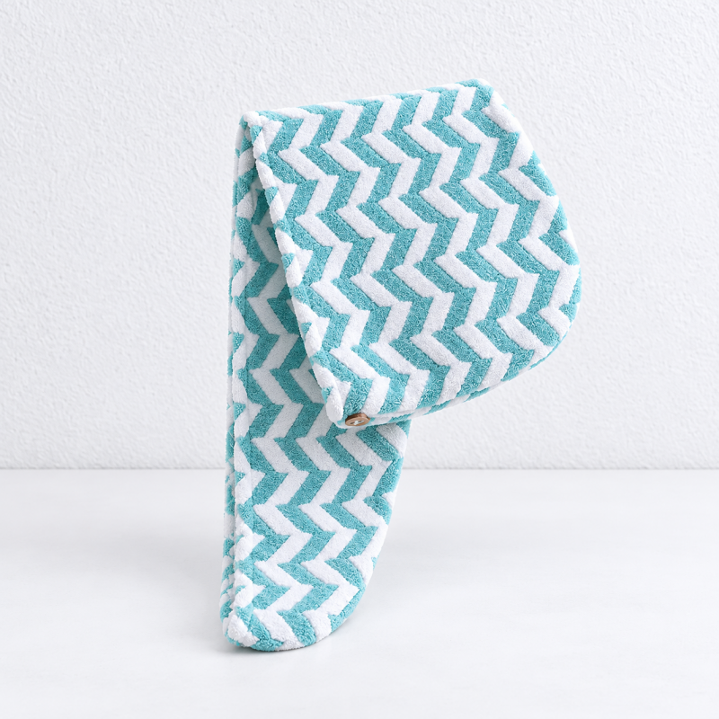 CouldNook Hair Drying Turban - Stripes And Chevrons