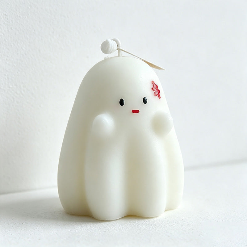 CouldNook Ghost‑Shaped Halloween Scented Candle‑Cute Spooky Table Decor