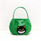 CouldNook Halloween Trick‑or‑Treat Candy Bag‑Kids Character Goodie Handbag