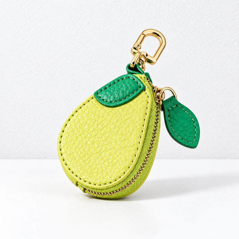 CouldNook Mini Coin Purse - Fruit Shapes and Clipped Zipper Pouches