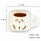 CouldNook Snack Shape Dipping Dish - Smiling Designs