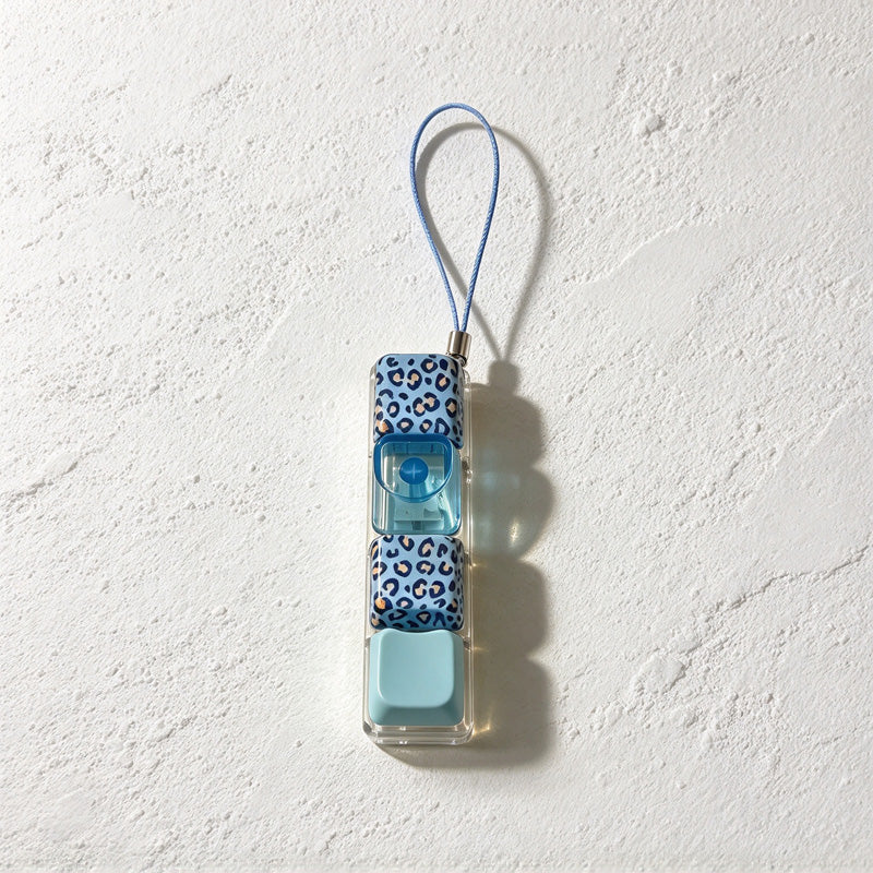 CouldNook Clicker Keychain - Leopard Patterned Keycaps