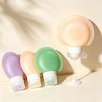 CouldNook Silicone Travel Bottle Set - Refillable Squeeze Design