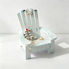 CouldNook Miniature Beach Chair Ornament - Desktop Ornament