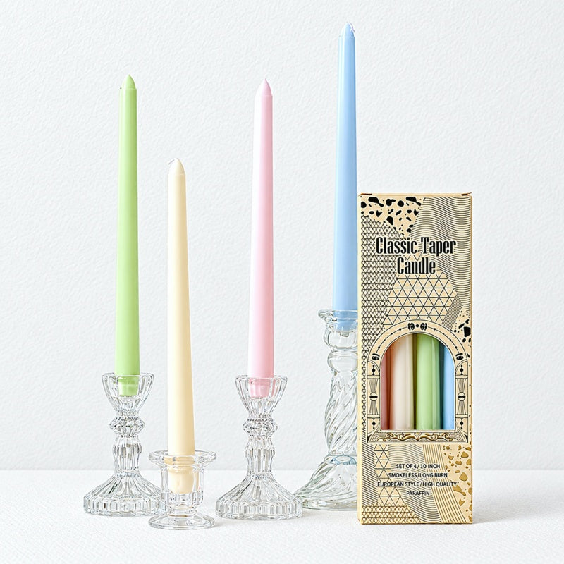 CouldNook Taper Candle - Slim Colorful Dinner Accent Accent